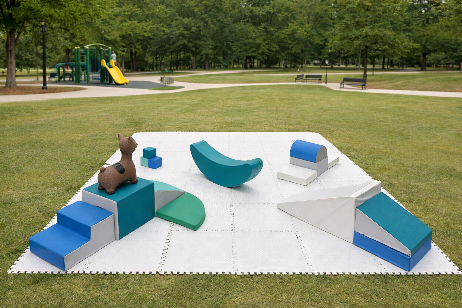 Blue / Teal Softplay